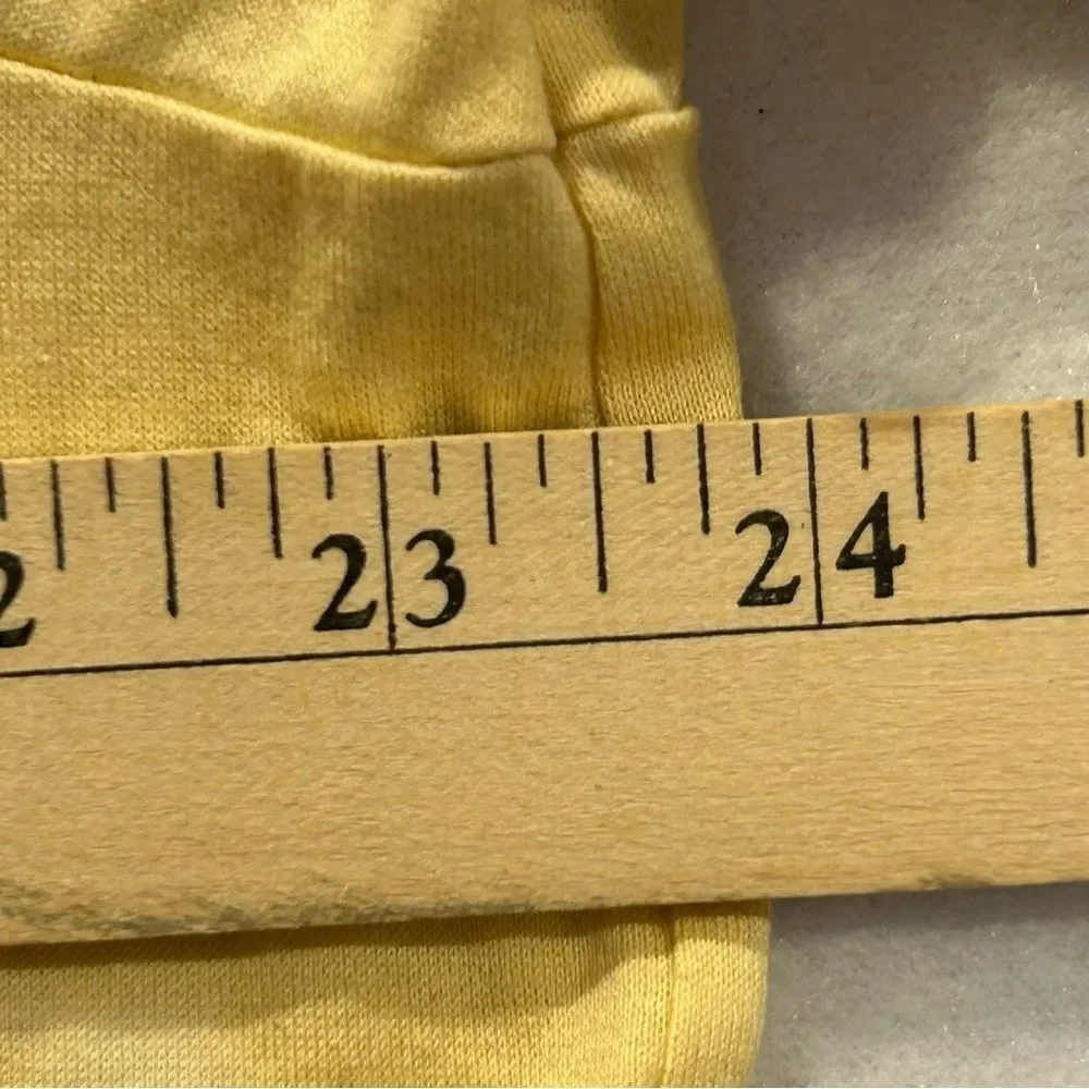 Ralph Lauren Polo Golf Shirt Yellow Blue Striped Short Sleeve L